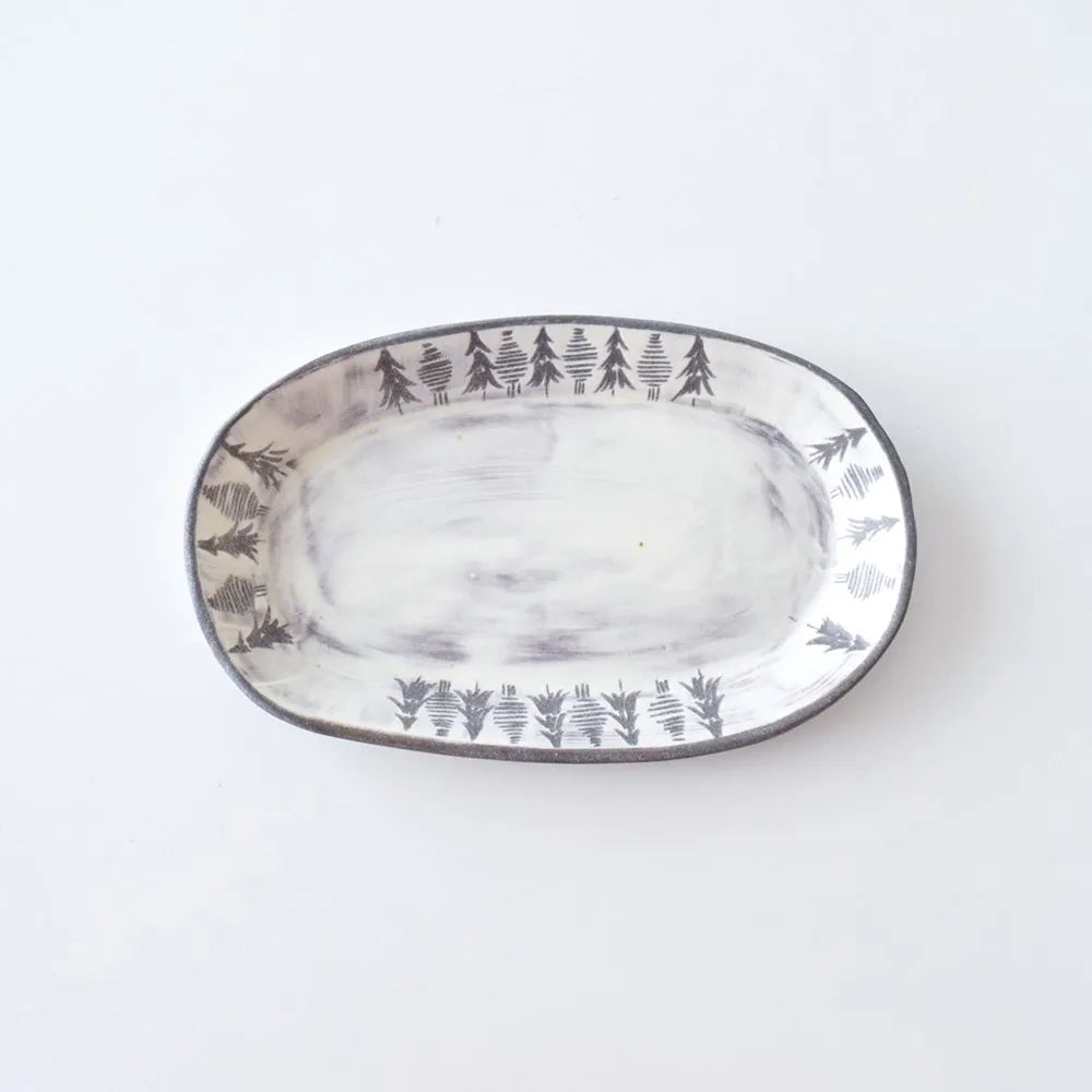 White Forest Plate