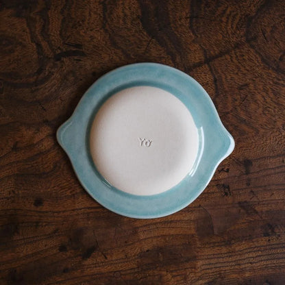 Squirrel and Flower Wreath Plate