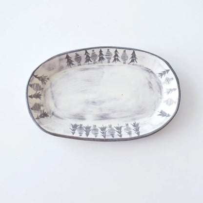White Forest Plate