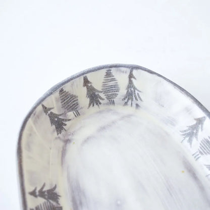 White Forest Plate