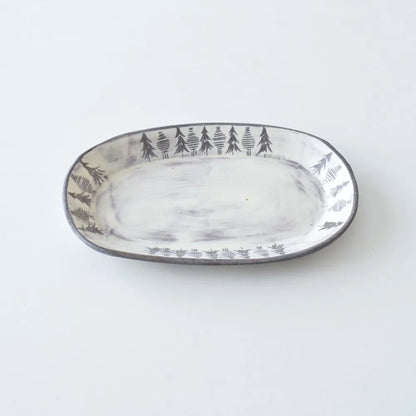 White Forest Plate