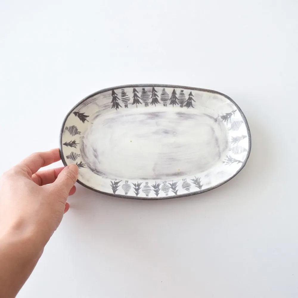 White Forest Plate