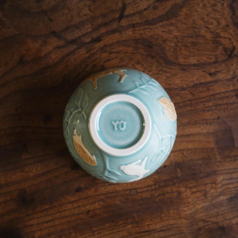 Forest Animals Round Bowl
