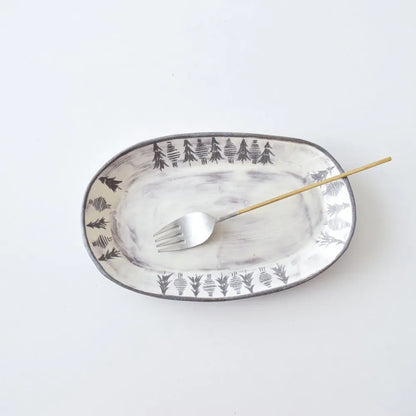White Forest Plate