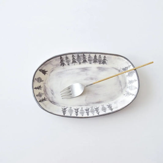 White Forest Plate