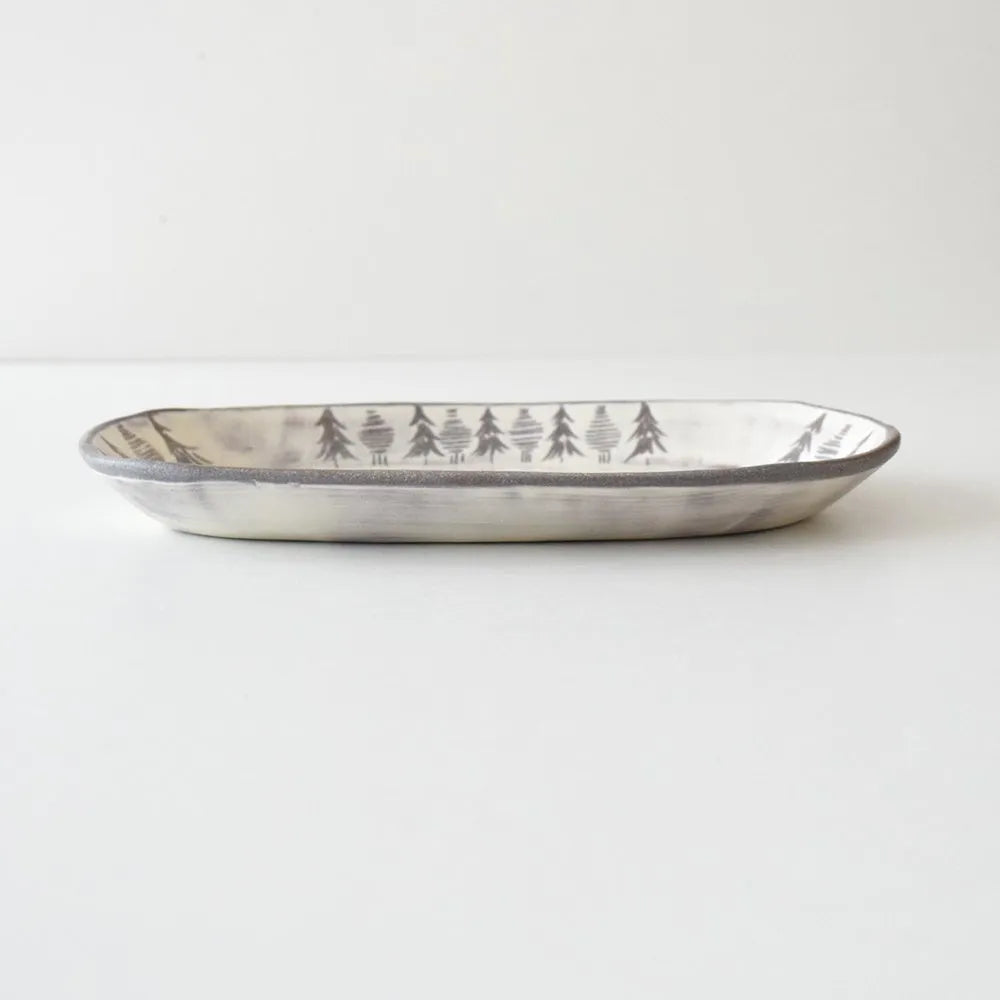 White Forest Plate