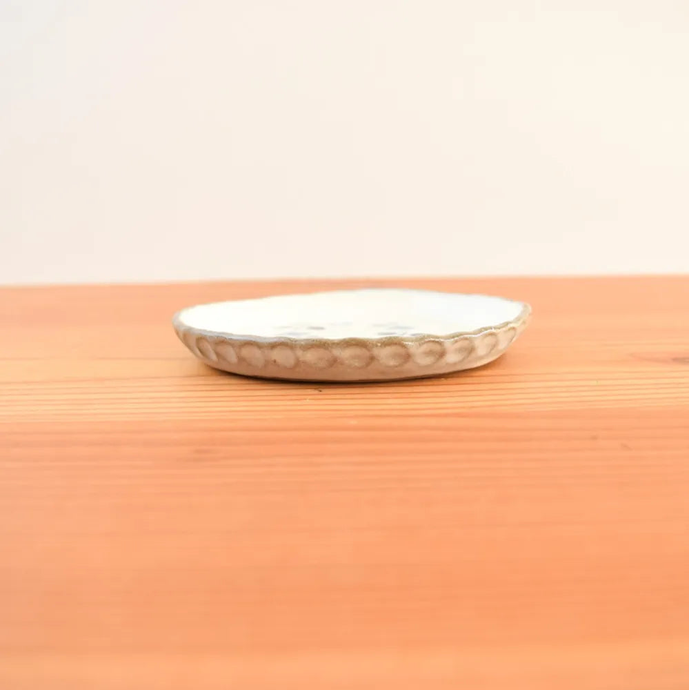 Small Plate: Four Flowers
